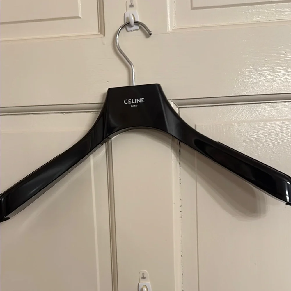 Celine Elegant Black Garment Cover with Hanger